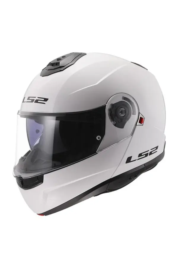 LS2 Strobe 2 Çene Açılır Kask Beyaz