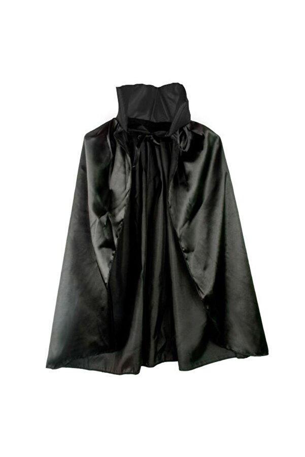 Si̇yah Renk Yakalı Halloween Peleri̇ni̇ 90 Cm Tdrtr