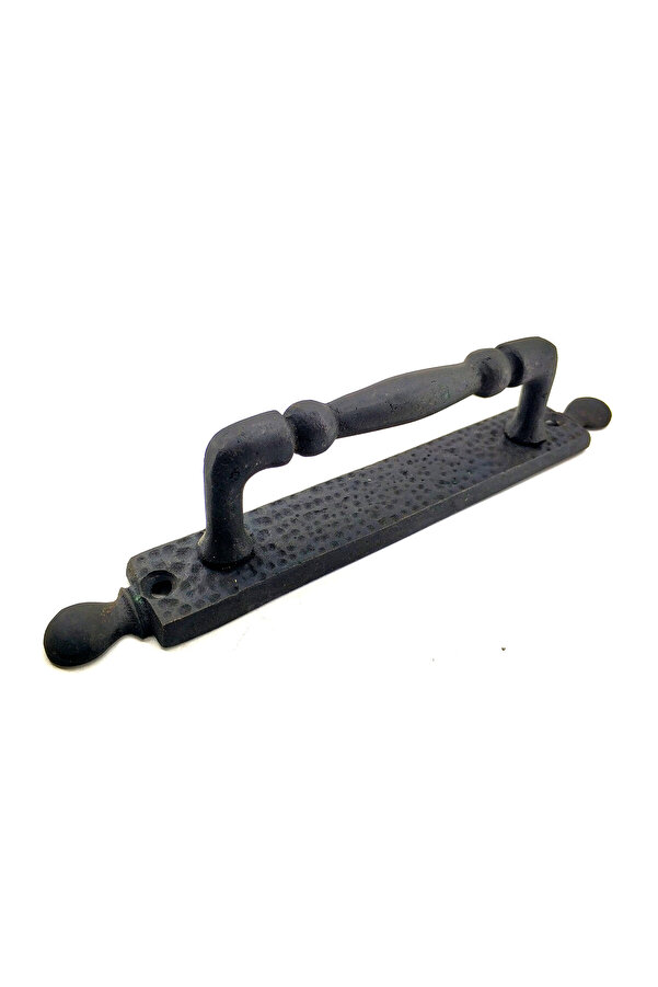 Anti̇ka Tarz Dekorati̇f Pi̇ri̇nç Mi̇sket Çekme Kapı Kolu - 223X33 Mm, Oksi̇t Tdrtr