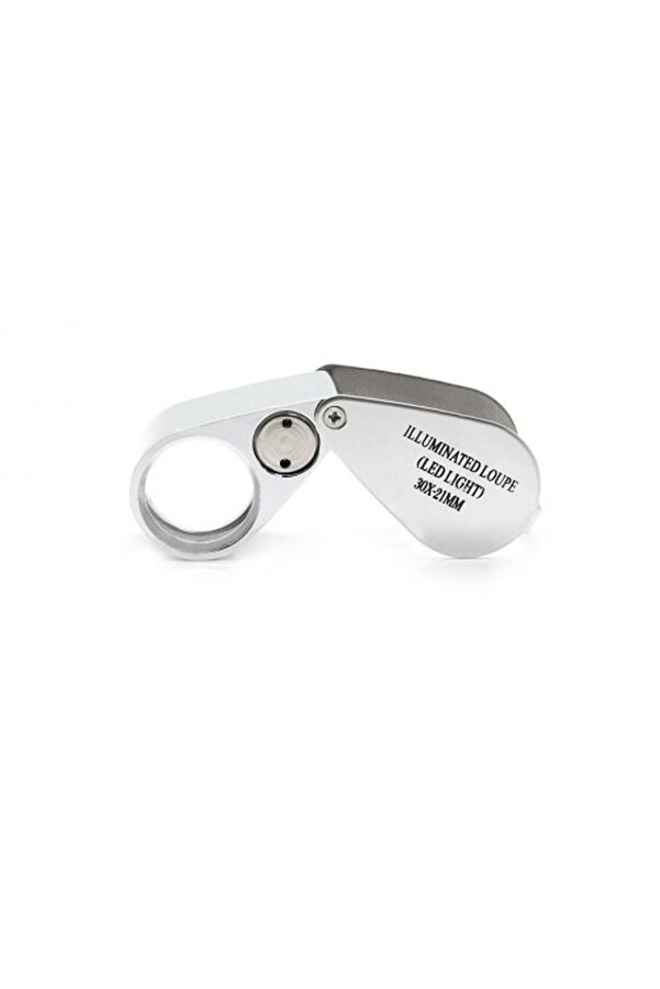 Kontrol Içi̇n Özel Kutulu Metal Işıklı Lup 30X21 Tdrtr