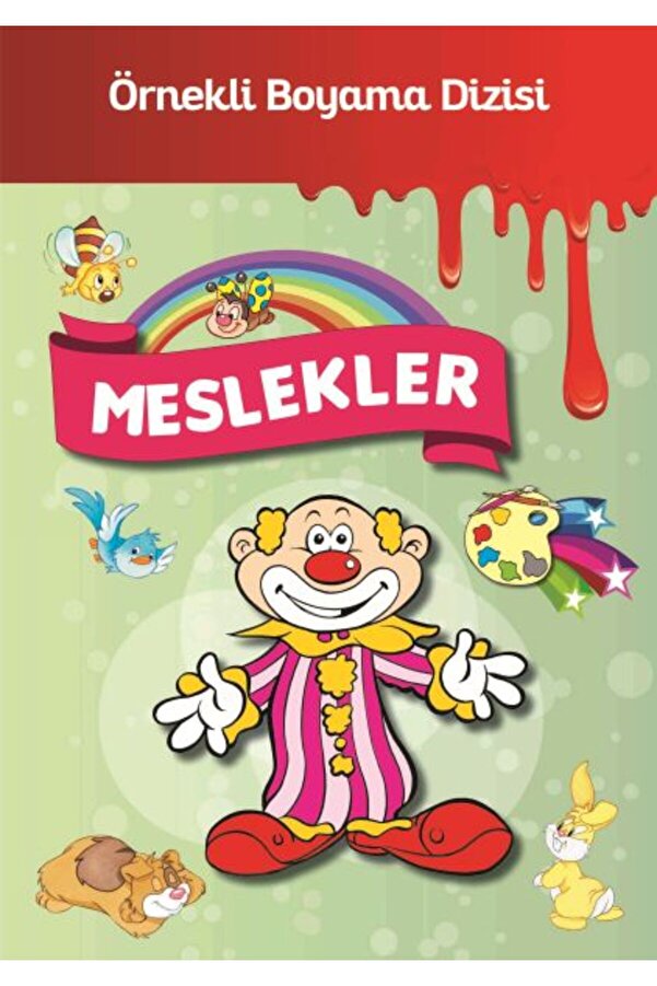 İthaki̇ Yayınları Örnekli̇ Boyama - Meslekler