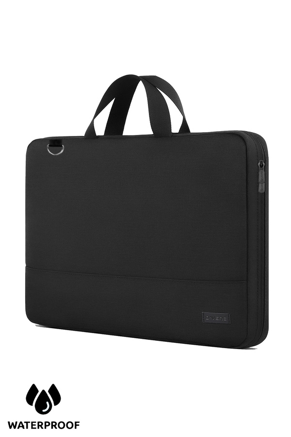 D'VERS 14-15.6-16.1-16.9 Inç Organizer Siyah Unisex El Omuz Bilgisayar Notebook Laptop Çantası