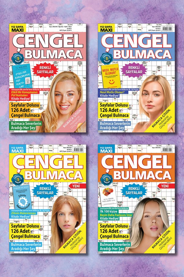 MAXİ Maxi Çengel Bulmaca Set-4