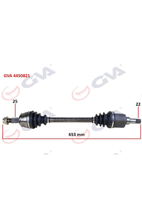 Komple Aks Sol Bıpper 1.4 Hdı 07 653Mm