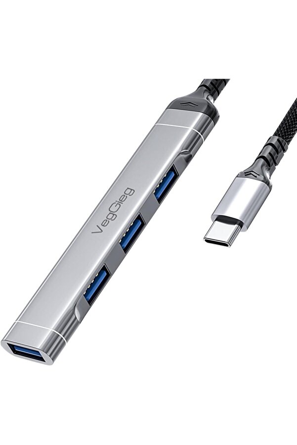 Type-C To Usb 3.0 4 Port 3*Usb 2.0 Ve 1*Usb 3.0 Çoklayıcı Hub 1058548