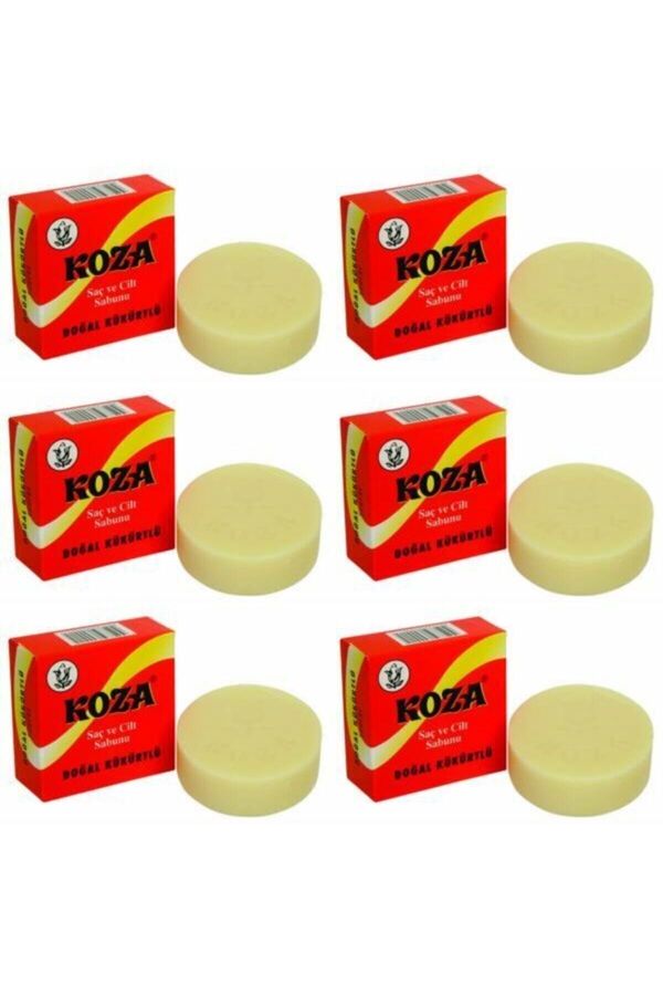 Sabun Sabun 100 Gr Doğal Kükürtlü X6 Adet