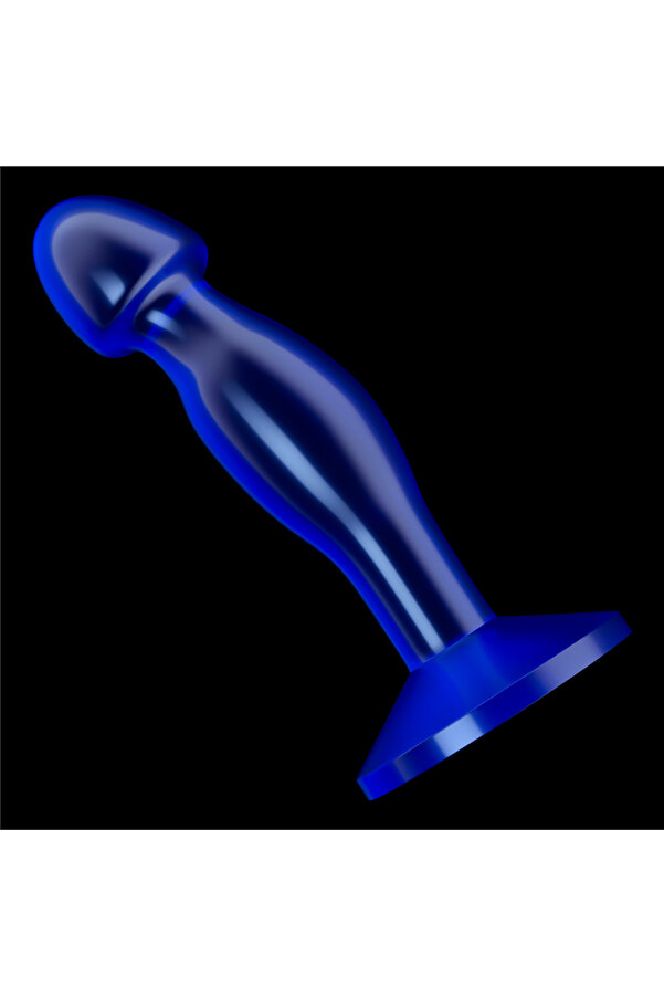 Meyrabest Flawless Clear Prostate Plug 6.5   Blue Butt Plug