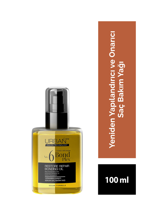 Urban Care No.6 Bond Plex Restore Repair Yıpranma Karşıtı Serum Saç Bakım Yağı 100ml-vegan