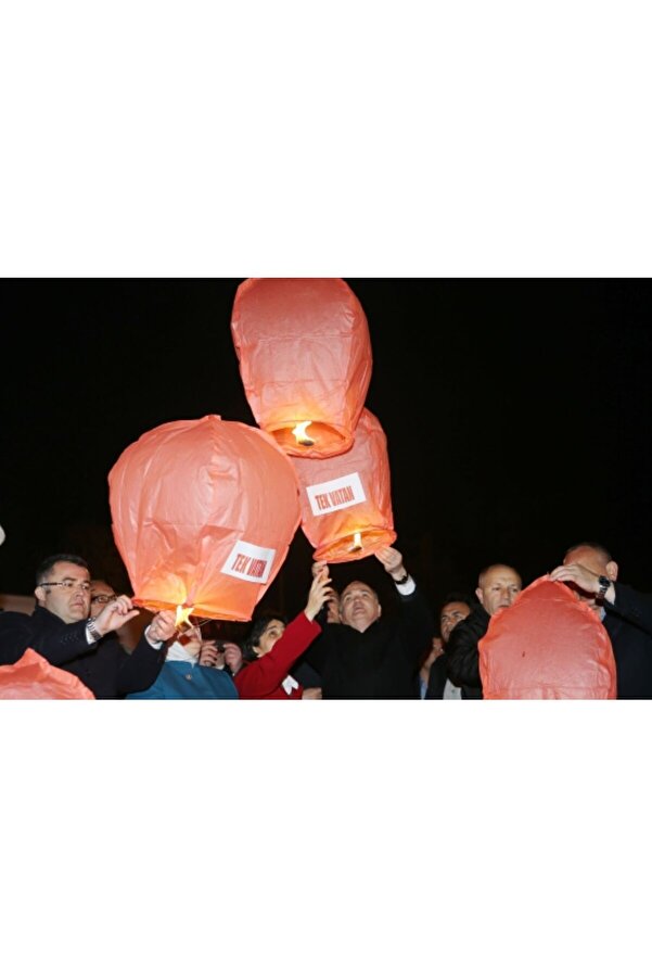 İRHANLAR Dilek Feneri Dilek Bolu Sky Lantern 10 Adet Parti Eğlence Sevgiliye Jest