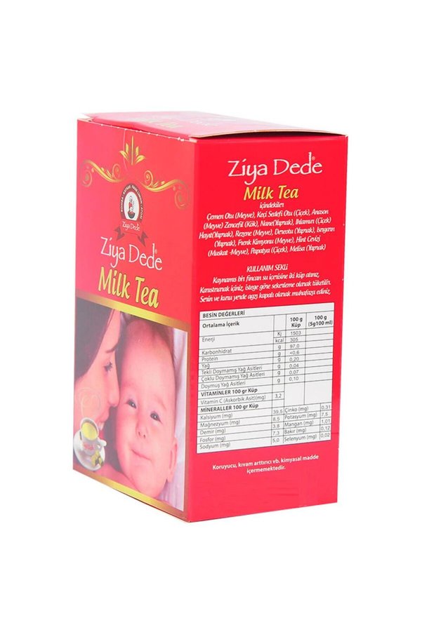 Ziyadede Ziya Dede Milk Tea 250 Gr Emziren Anneler Için Doğal Süt Çayı