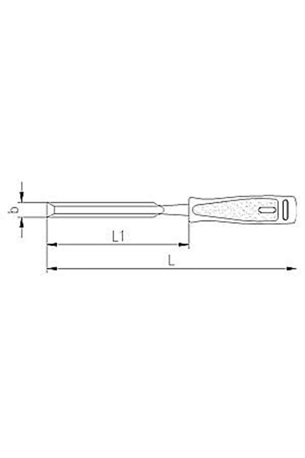 İzeltaş Düz Iskarpela 22 mm(5010 23 0022)