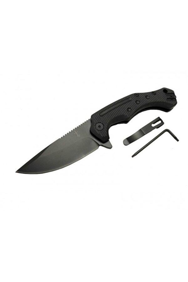 Zero Error 7-12 Black Çakı 22 Cm Manuel, Kemerli̇kli̇ Tdrtr
