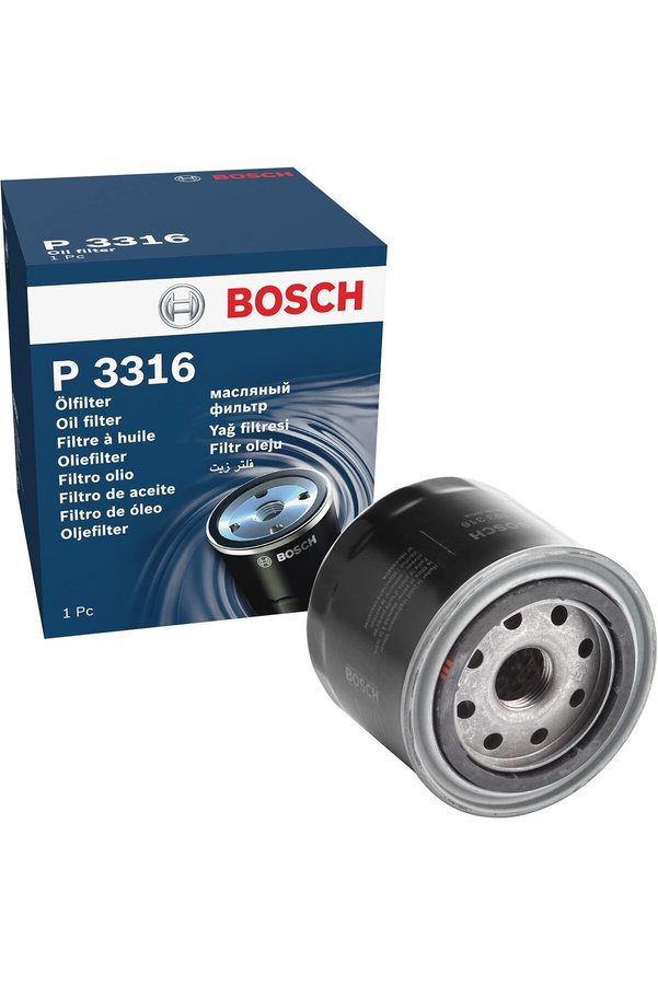 Bosch YAĞ Filtresi Hyundaı Accent Milenyum Admıre ERA Getz Elantra Benzinli Modeller P3316