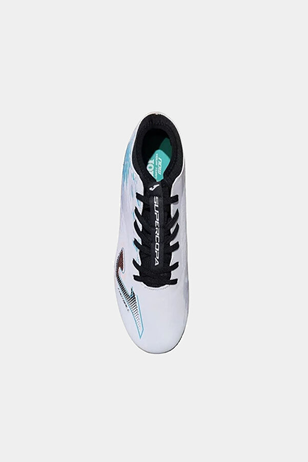 Joma Erkek Futbol Maç Krampon Supercopa 2302 Whi̇te Blue Fi̇rm Ground Sups2302Fg