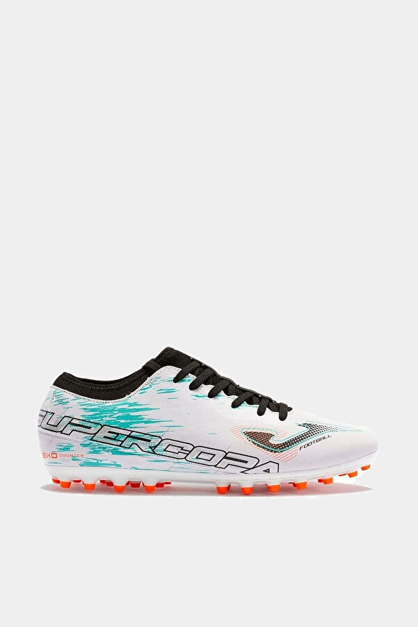 Joma Erkek Futbol Maç Krampon Supercopa 2302 Whi̇te Blue Fi̇rm Ground Sups2302Fg