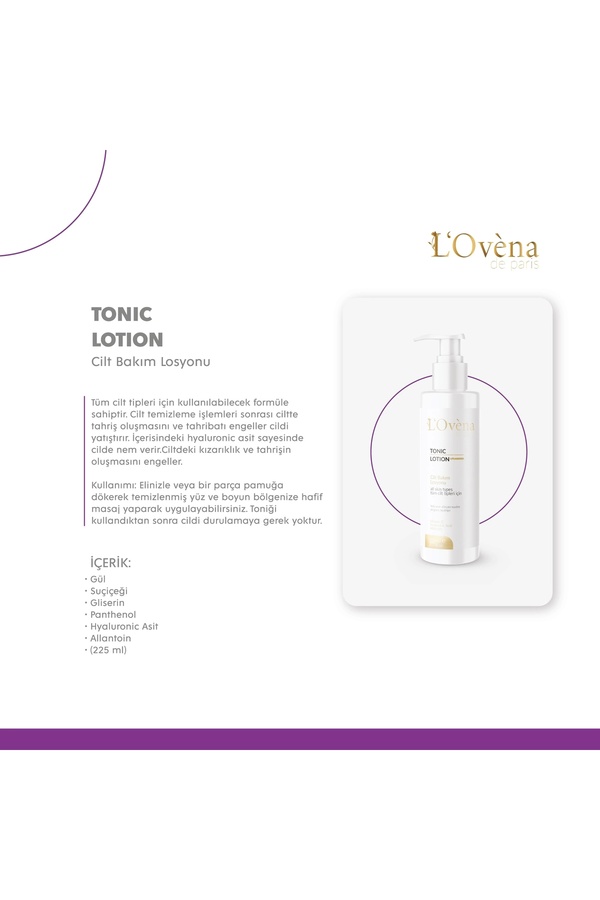 L Ovena De Pari̇s - Toni̇c Lotıon 225 Ml