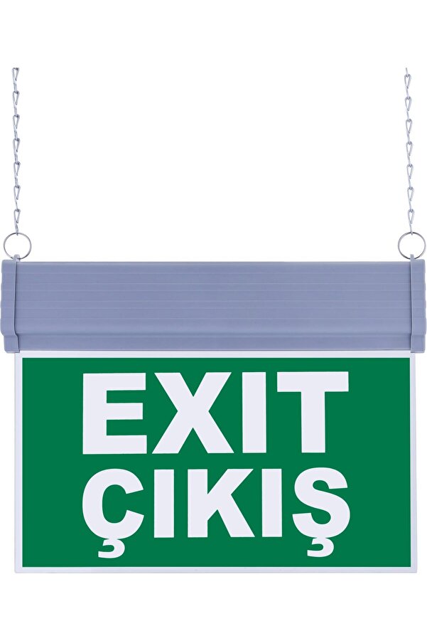Sg051-D2 Çi̇ft Yönlü Aci̇l Yönlendi̇rme Armatürü (Zi̇nci̇rli̇) Exi̇t Çıkış Tdrtr