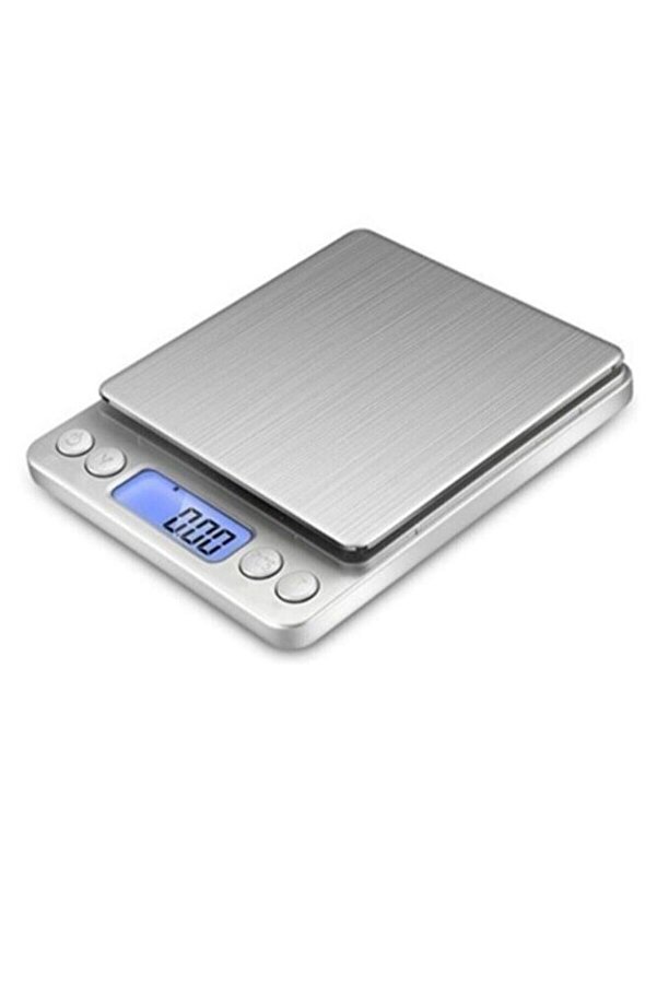 Di̇ji̇tal Hassas Terazi̇ 0,1 Gr Hassasi̇yetli̇ 2000 Gr Kapasi̇teli̇ Mutfak Terazi̇si̇ Tdrtr