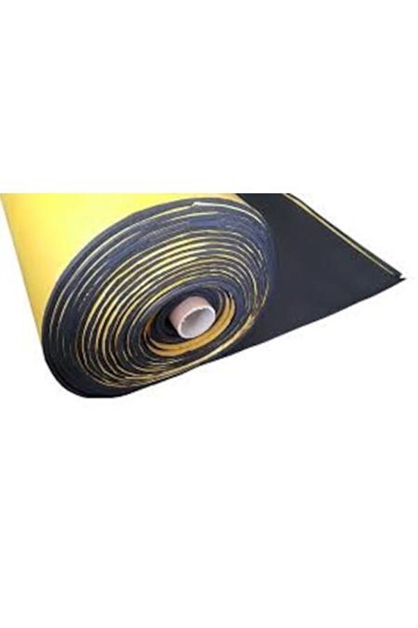 Oto Ses Yalıtım Malzemesi̇ Kauçuk Sünger Yapışkanlı 9Mm 1Mt X 1Mt Tdrtr
