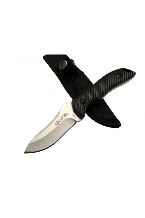 Columbi̇a F 12A Si̇yah Av Bıçağı 20Cm - Plasti̇k Sap, Kılıflı Tdrtr