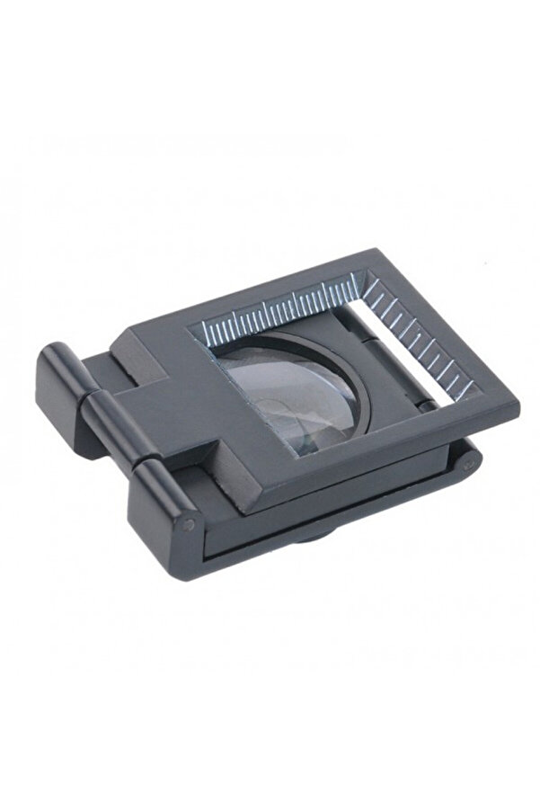 25X25 Mm Full Çeli̇k Kaplı Katlamalı Büyüteç Th-9005B