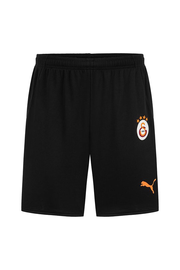 Puma Galatasaray 2024/25 İç Saha Erkek Siyah Futbol Şortu 77967403