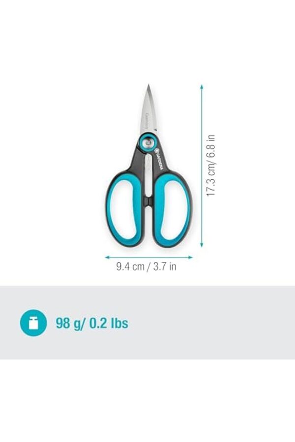 Jptrshop Herbcut Odun Otları Kesmek İçi̇n Paslanmaz Çeli̇kten Ot Makası, 52 Mm Bıçak, Geri̇ Dön