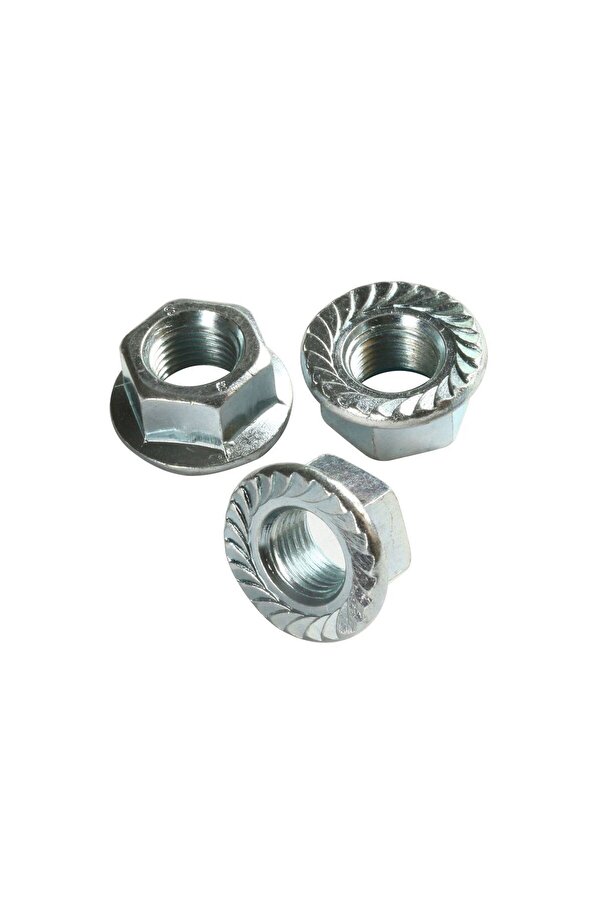 Altıköşe Flanşlı Somun M10 - 100 Adet Tdrtr
