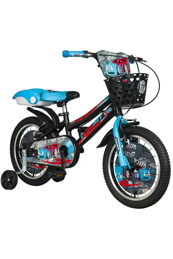 TommyBike 16 jant Bisiklet Lüx Aksesuarlı Cocuk Bisikleti 5-8 Yaş