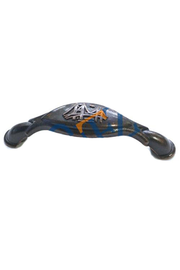 Dekorati̇f Zamak Boğazi̇çi̇ Kulp - 64Mm, Eski̇tme, 100 Adet Tdrtr
