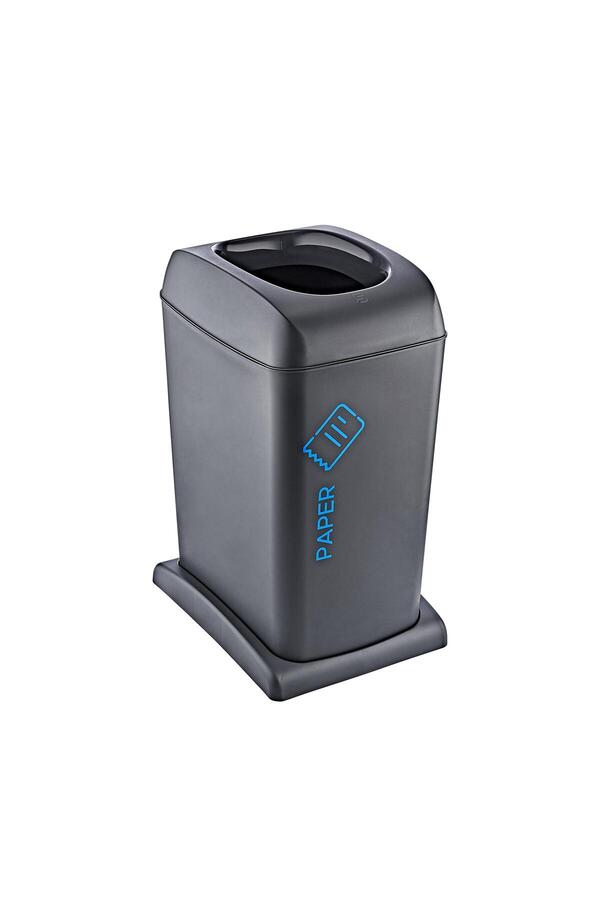Smartware Soft Tekerlekli Kağıt Geri Dönüşüm Kutusu 40 LT