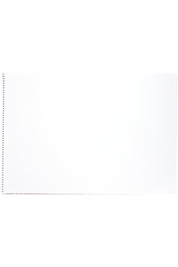 Lvnshop Resi̇m Defteri̇, 35X50 Cm, 30 Yaprak, Spi̇ral Ci̇lt, Pp Kapak, 120G Kali̇teli̇ Kağıt, Asorti̇ Renkl