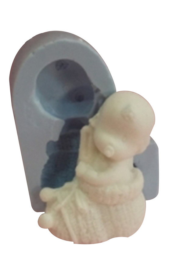 Kalıpcınızburada Çorap İçi̇nde Bebek Si̇li̇kon Kalıp - K137