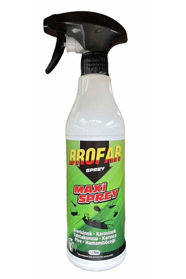 Avcı Güçlü Haşere Savar Maxi̇ Sprey 500 Ml(Si̇vri̇si̇nek, Karasi̇nek, Tahta Kur. , Karınca ,Pi̇re,Hamam Böc. )