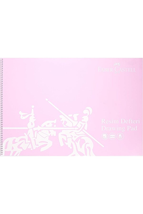 Lvnshop Resi̇m Defteri̇, 35X50 Cm, 30 Yaprak, Spi̇ral Ci̇lt, Pp Kapak, 120G Kali̇teli̇ Kağıt, Asorti̇ Renkl