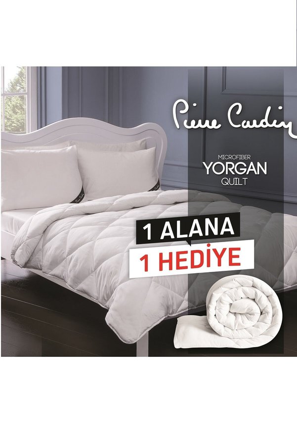 Pierre Cardin 2'li Microfiber Yorgan Tek Kişilik