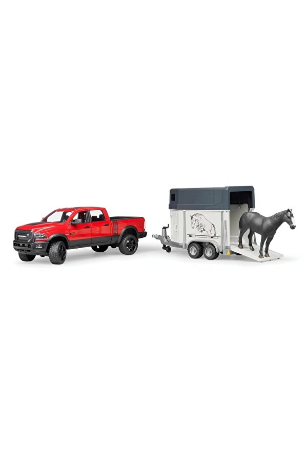 Ram 2500 Pi̇ckup Ve Atıyla Beraber Naki̇l Römorku Br02501