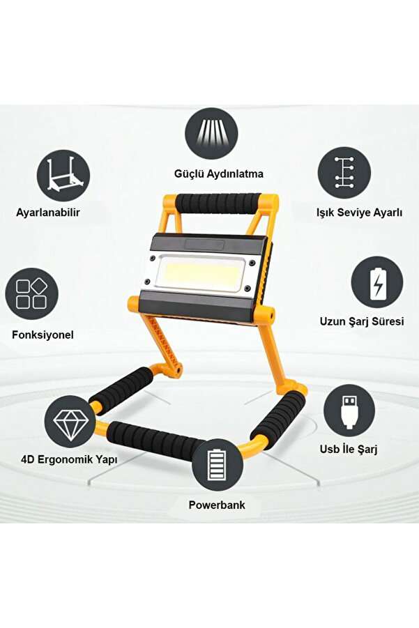 1300 Lümen Güçlü Aydınlatma Watton Wt-328 Tdrtr