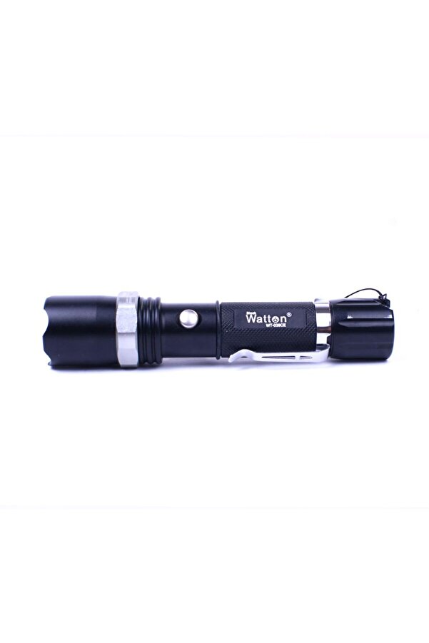 Zoomlu Şarjlı El Feneri̇ En Uygun Fi̇yata Watton Wt-038 Tdrtr