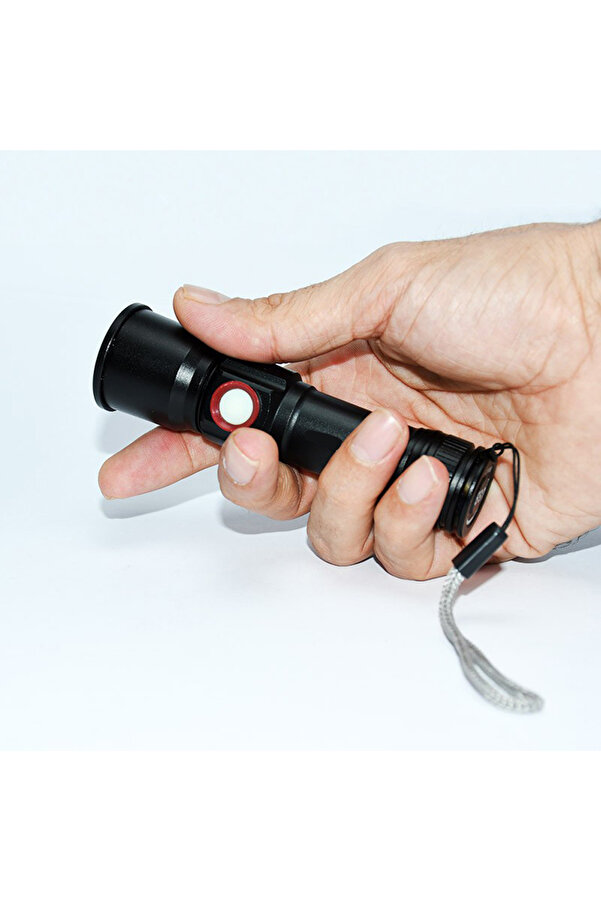 Xml-2 Led 1.000 Lümen  Usb Şarjlı El Feneri̇ Watton Wt-611 Tdrtr