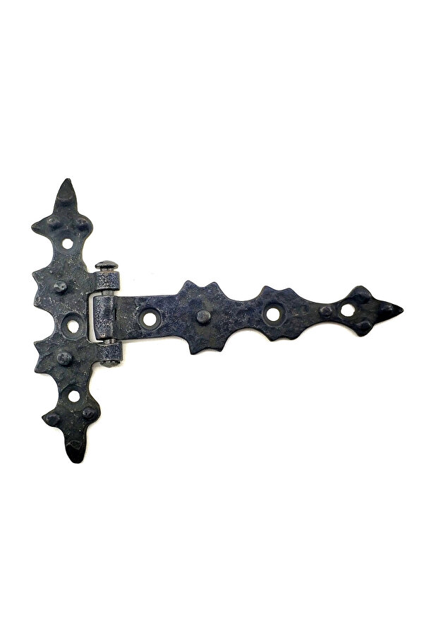 Anti̇ka Tarz Dekorati̇f Pi̇ri̇nç Yıldız Kuyruklu Menteşe - 85X110 Mm, Oksi̇t