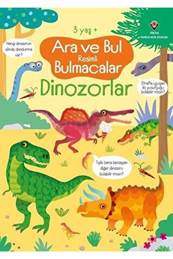 İthaki̇ Yayınları Ara Ve Bul Resi̇mli̇ Bulmacalar - Di̇nozorlar