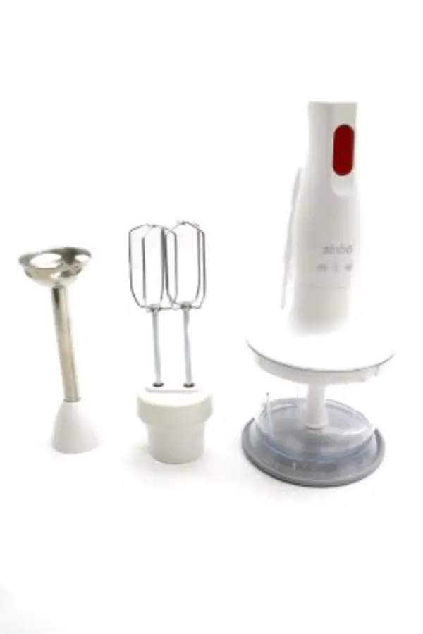 Go İthalat Blender Seti̇ Doğrayıcı - Mi̇kser - Blender 600Ml Hazne 350W Shb-3182 (4457)