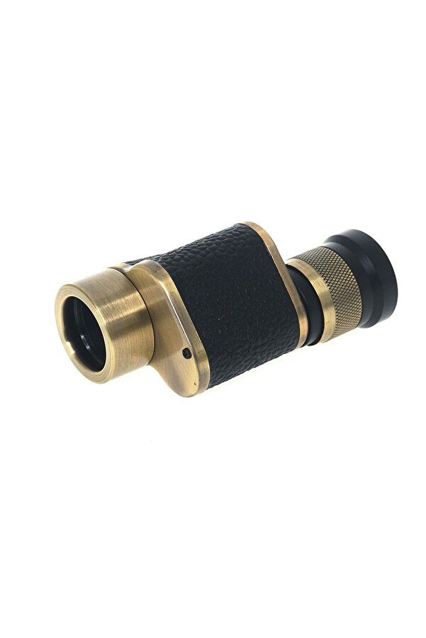 6X24 Bai̇gi̇sh Askeri̇ Tarzi̇ Pi̇ri̇nç Ve Deri̇ Kaplamalı Deri̇ Çantalı Monocular Dürbün Sarı Tdrtr
