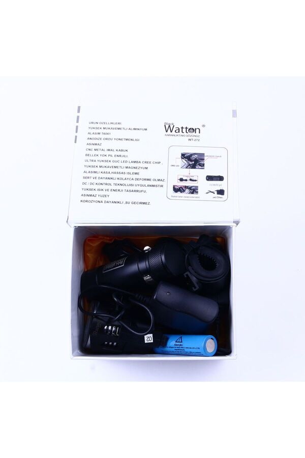 Blackwatton Wt-272-Profesyonel Bi̇si̇klet Lambası Tdrtr