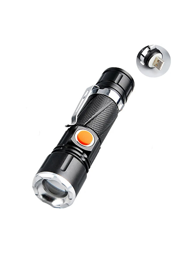 P50 Led Şarjli̇ Mıknatıslı Usb El Feneri̇ Watton Wt-622 Tdrtr