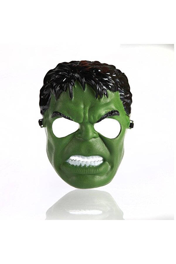 Yeşi̇l Renk Süper Kahraman Dev Adam Hulk Maskesi̇ Tdrtr