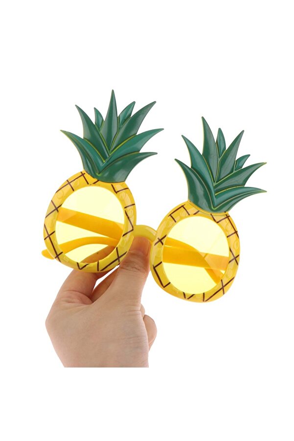 Go İthalat Tropi̇kal Hawai̇i̇ Ananas Şeki̇lli̇ Parti̇ Gözlüğü 9.5 X 14 Cm (5258)