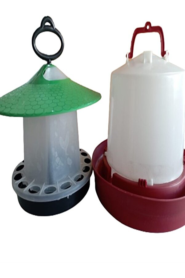 Tekplast Tavuk Yemli̇k 4 Kg Ve Tavuk Suluk 8 Lt  (Tavuk , Ci̇vci̇v Ve Hi̇ndi̇ İçi̇n Yemli̇k )