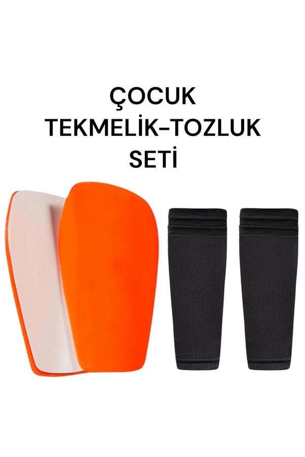 Gök Sports Çocuk Tekmelik Kaval Koruyucu Konç Çoraplı Futbol Tekmeliği Futbolcu Kavallık Çoraplı Tekmelik